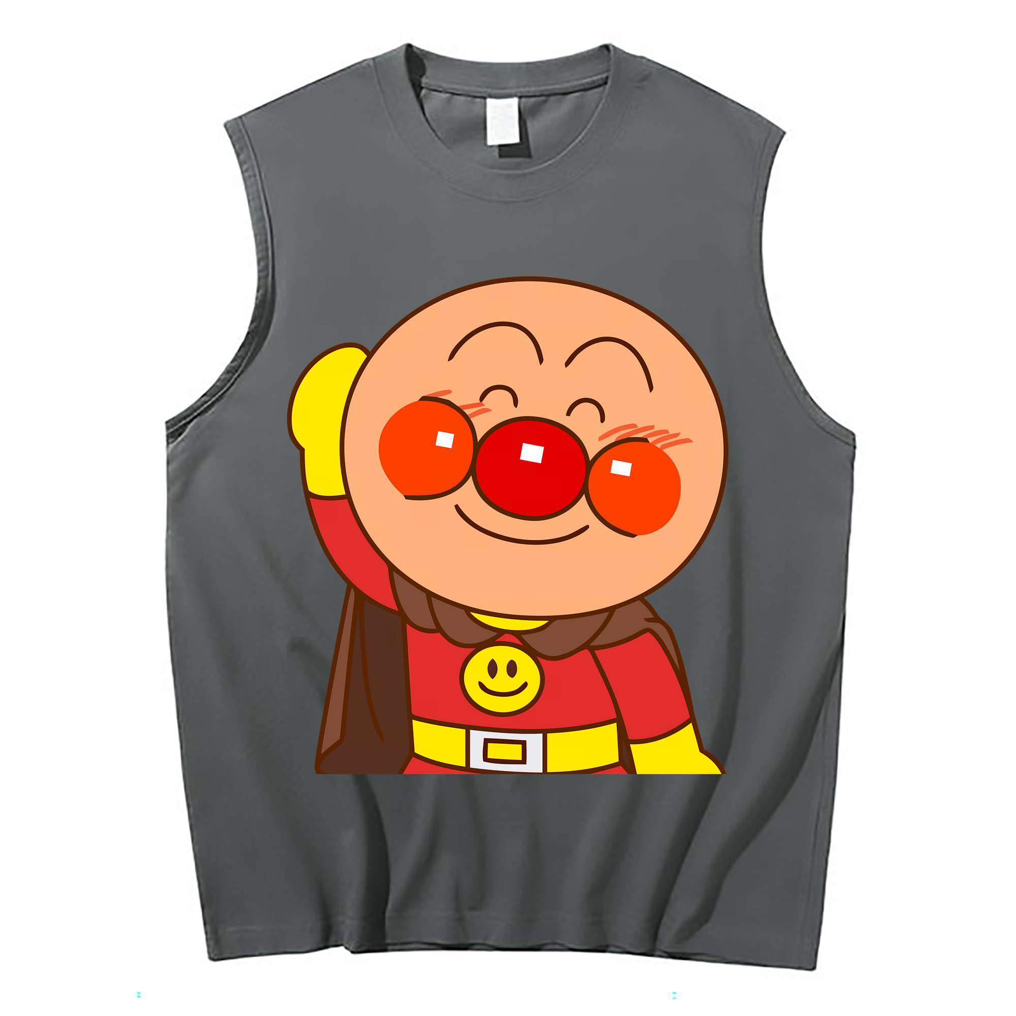 （画像用） アンパンマン Anpanman コットン100％タンクトップ（フロントプリント）